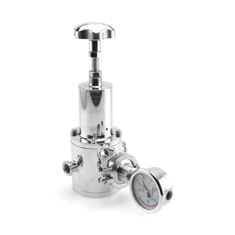 Sanitary Stainless Steel Clamped Steam Pressure Reducing Valve