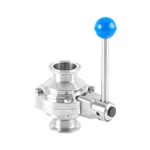 Sanitary Stainless Steel Tri-clamp Butterfly Ball Valve