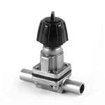 Hygienic Stainless Steel Mini Type Welded Diaphragm Valve