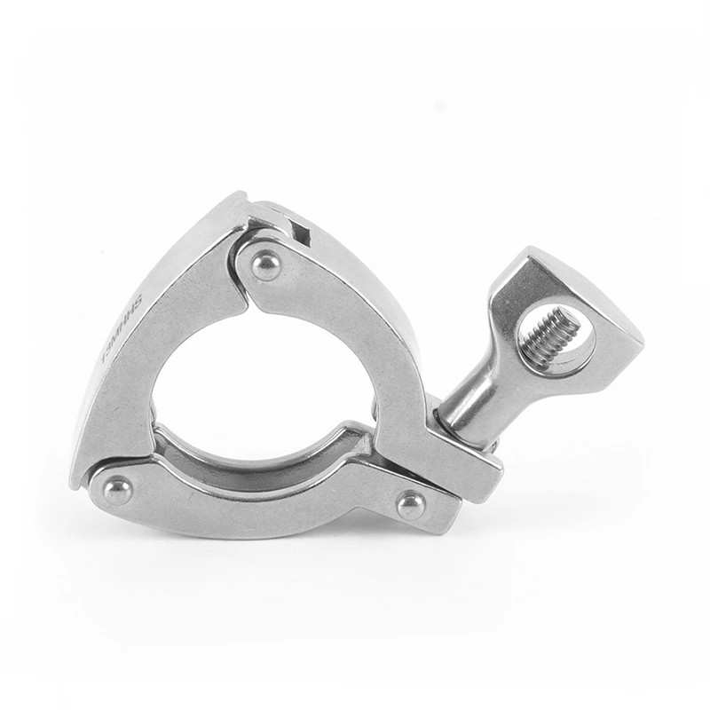 Sanitary Stainless Steel 13MHHS Three Pieces Heavy Duty Clamp