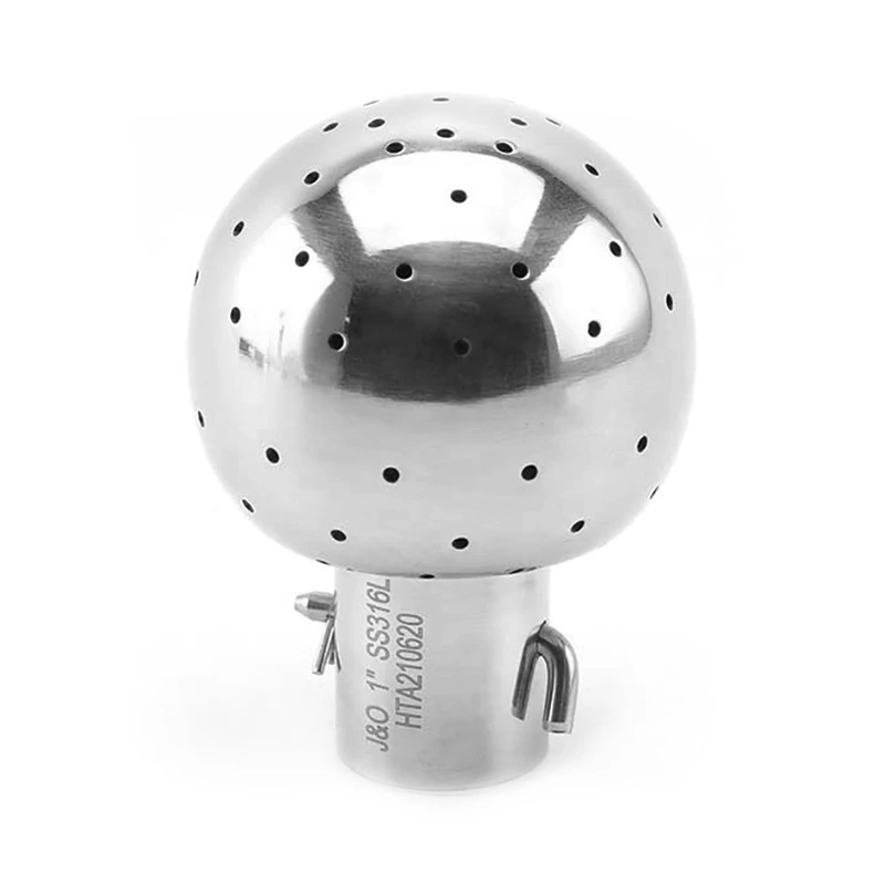 Hygienic Stainless Steel Fixed Bolted Cleaning Ball