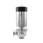 Aseptic Stainless Steel Pneumatic Shut Off Valve