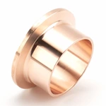 Copper Sanitary Brass Tri Clover Clamped Ferrule