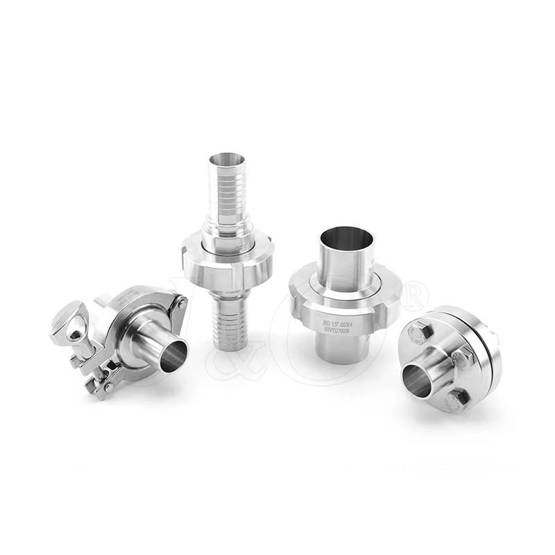 Hygienic Stainless Steel DIN11864 Aseptic Connection Fittings