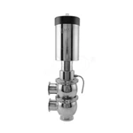 Hygienic Stainless Steel Aseptic Pneumatic Reversing Valve