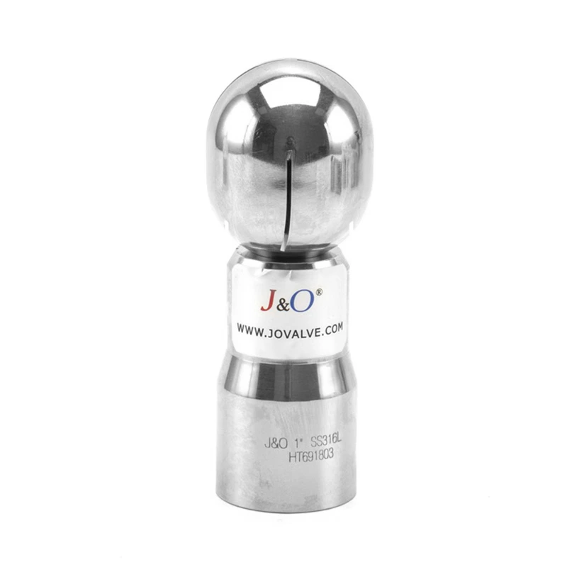 Sanitary Stainless Steel Thread Rotary Spray Ball