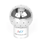 Sanitary Stainless Steel Fixed Female Cleaning Ball