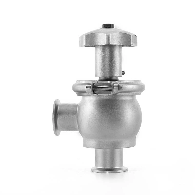 Sanitary Stainless Steel Clamped Manual Flow Control Valve