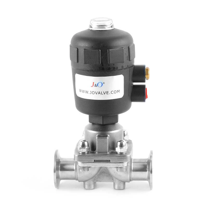 Hygienic Stainless Steel Tri Clamp Clamped Diaphragm Valve