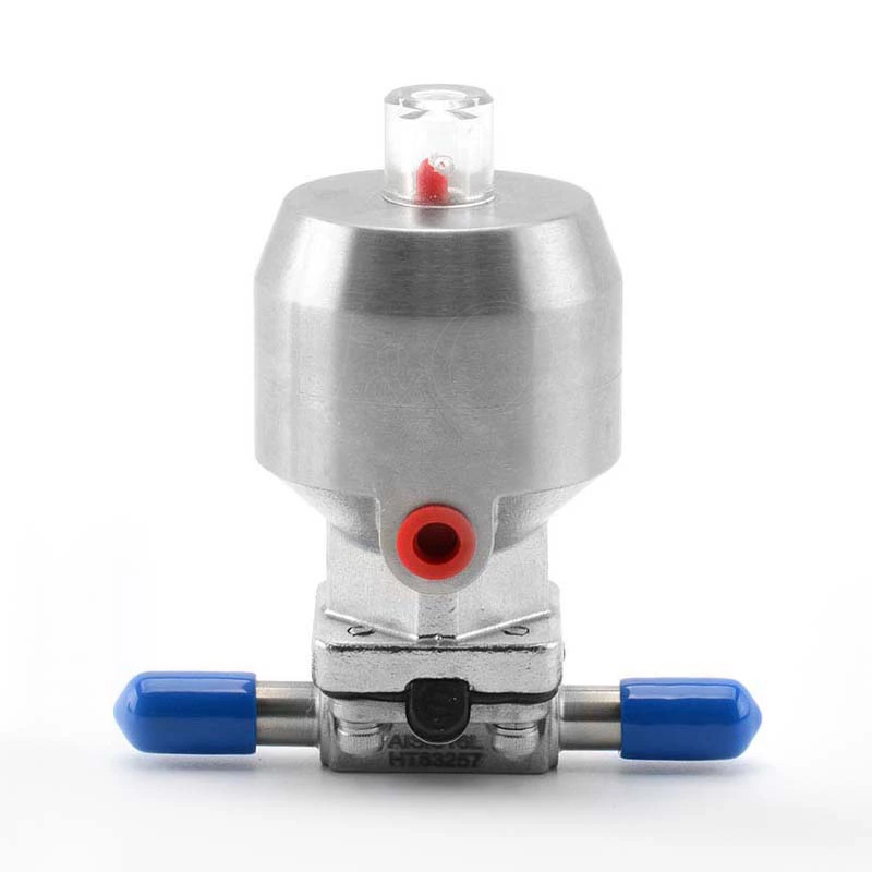 Mini Sanitary Pneumatic Welding Diaphragm Valve