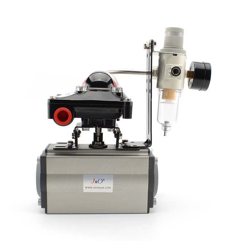 Pneumatic Actuator with Solenoid Valve Limit Switch Filter Relief-Pressure Valve