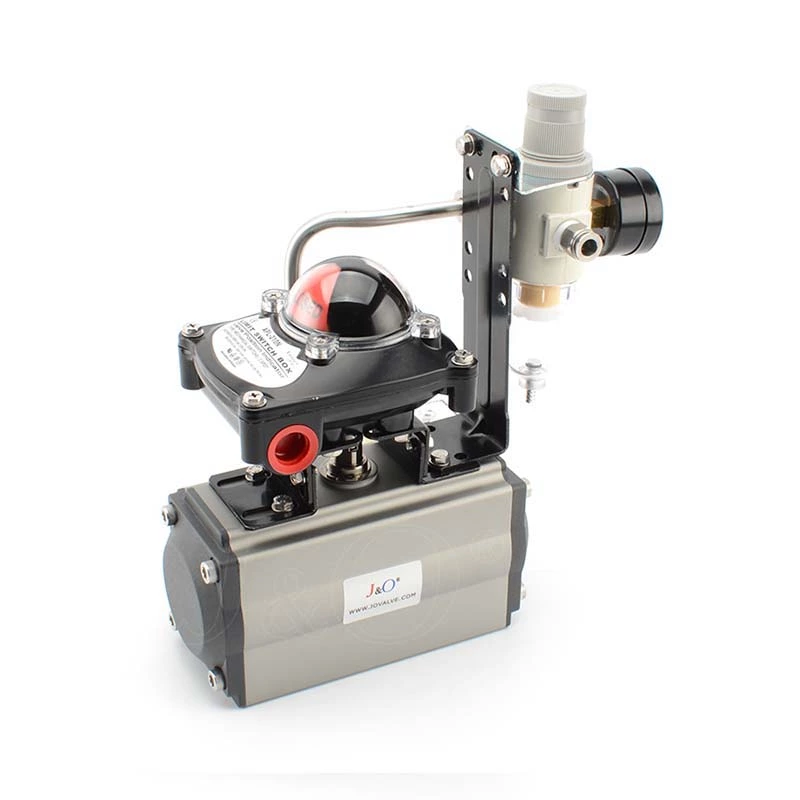 Pneumatic Actuator with Solenoid Valve Limit Switch Filter Relief-Pressure Valve