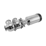 Hygienic Stainless Steel Aseptic Pneumatic Reversing Valve