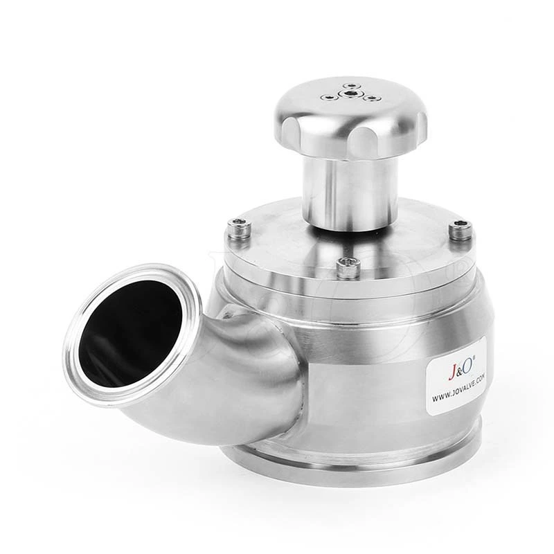 Stainless Steel Sanitary Manual Clamped Tank Bottom Valve