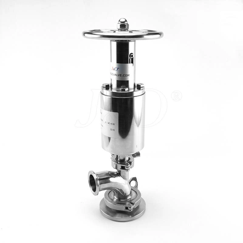 Sanitary Manual Pneumatic W Type Tank Bottom Valve