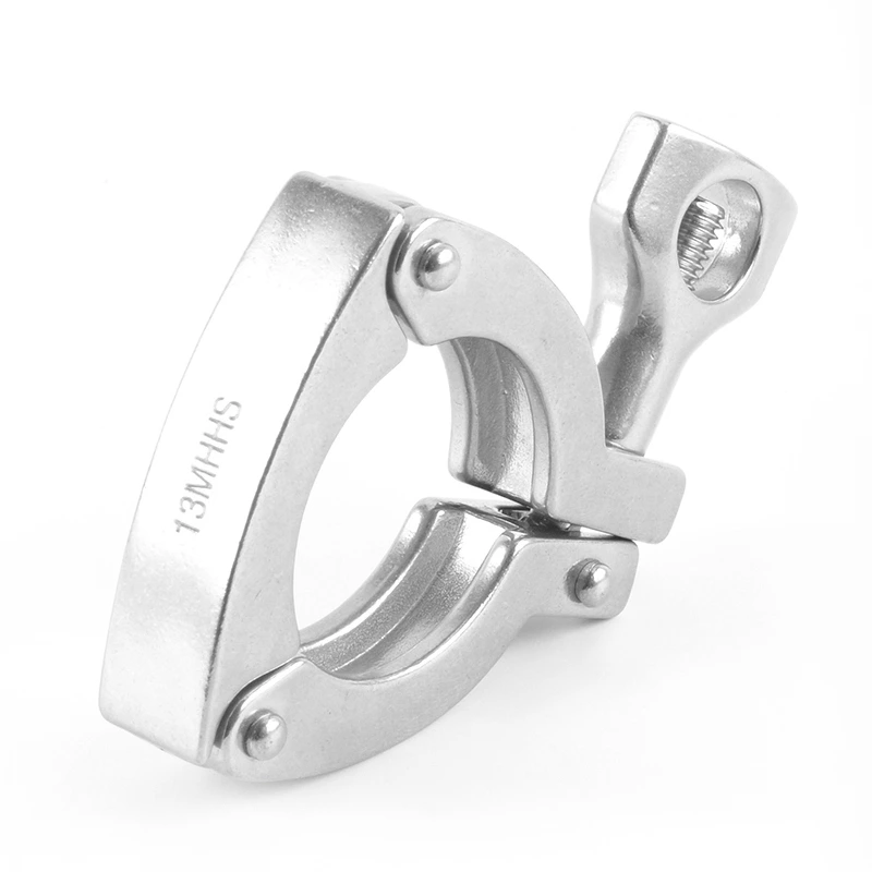 Sanitary Stainless Steel 13MHHS Three Pieces Heavy Duty Clamp