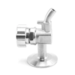 Sanitary Stainless Steel Clamped Aseptic Sampling Valve For Beer Brewery