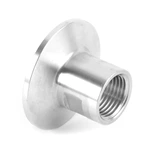 Sanitary Stainless Steel Female Clamped Adapter