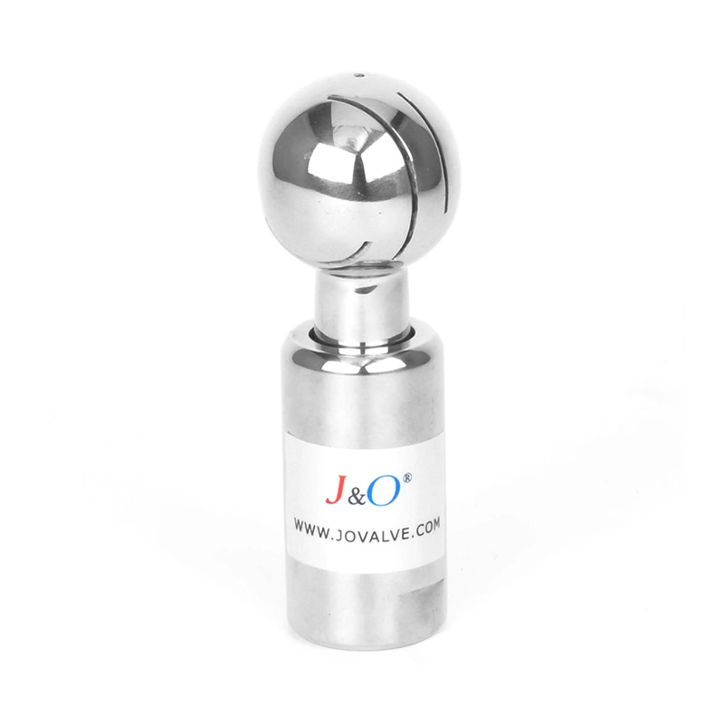 Sanitary Stainless Steel Female Thread Rotary Spray Cleaning Ball