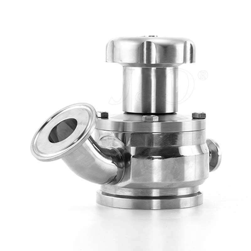 Sanitary Stainless Steel Manual Clamped Tank Bottom Valve