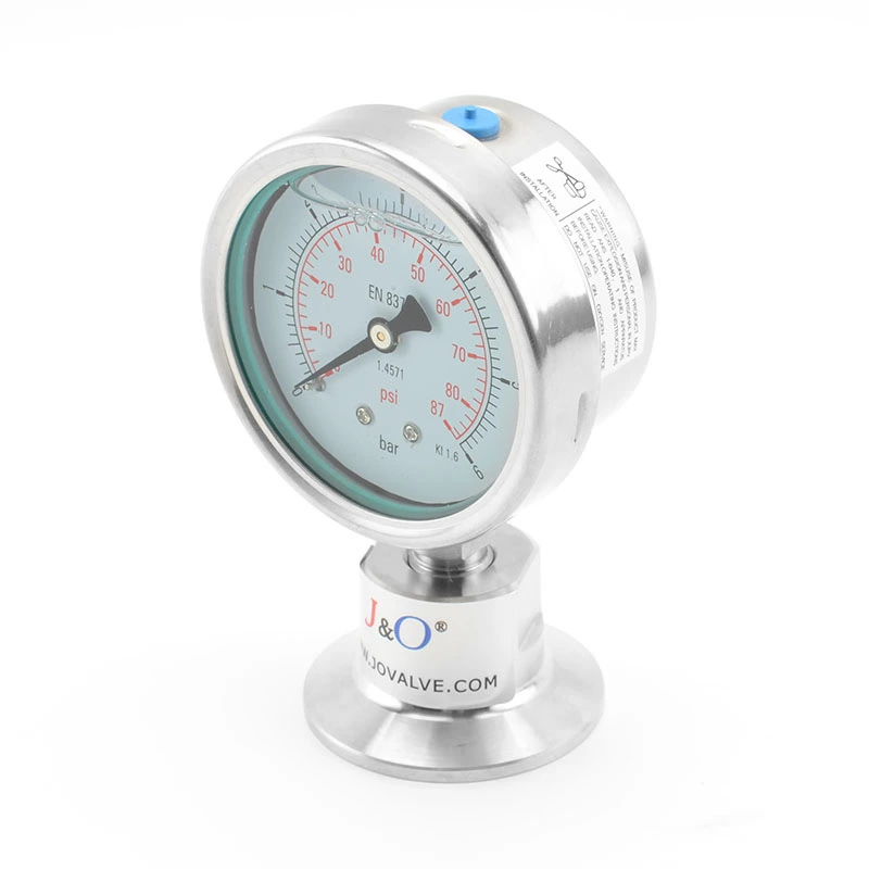 Sanitary Stainless Steel Pressure Gauge