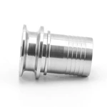 Sanitary Stainless Steel Crimp Clamp Ferrule Hose Adapter