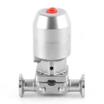 Sanitary Stainless Steel Clamped Pneumatic Diaphragm Valve