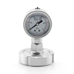 Sanitary Stainless Steel SMS Connection Pressure Gauge