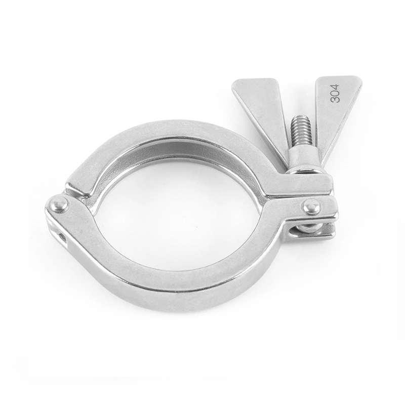 Sanitary Stainless Steel 13MHH Single Pin Pipe Clamp