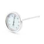 Stainless Steel Bimetallic Thermometer Back Mounting Temperature Gauge