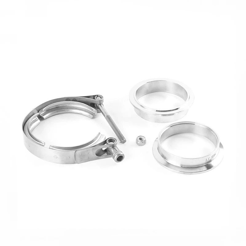 Stainless Steel Complete Standard V-Band Clamp with Flange