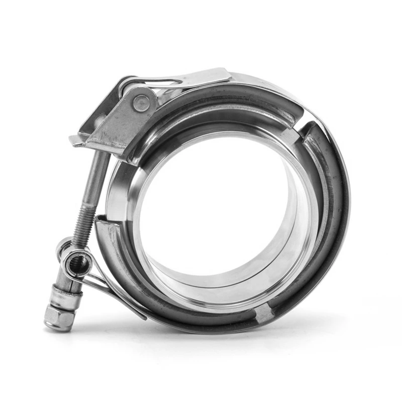 Stainless Steel Exhaust V-Band Clamp With Male Female Flange