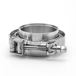 Stainless Steel Exhaust V-Band Clamp With Male Female Flange