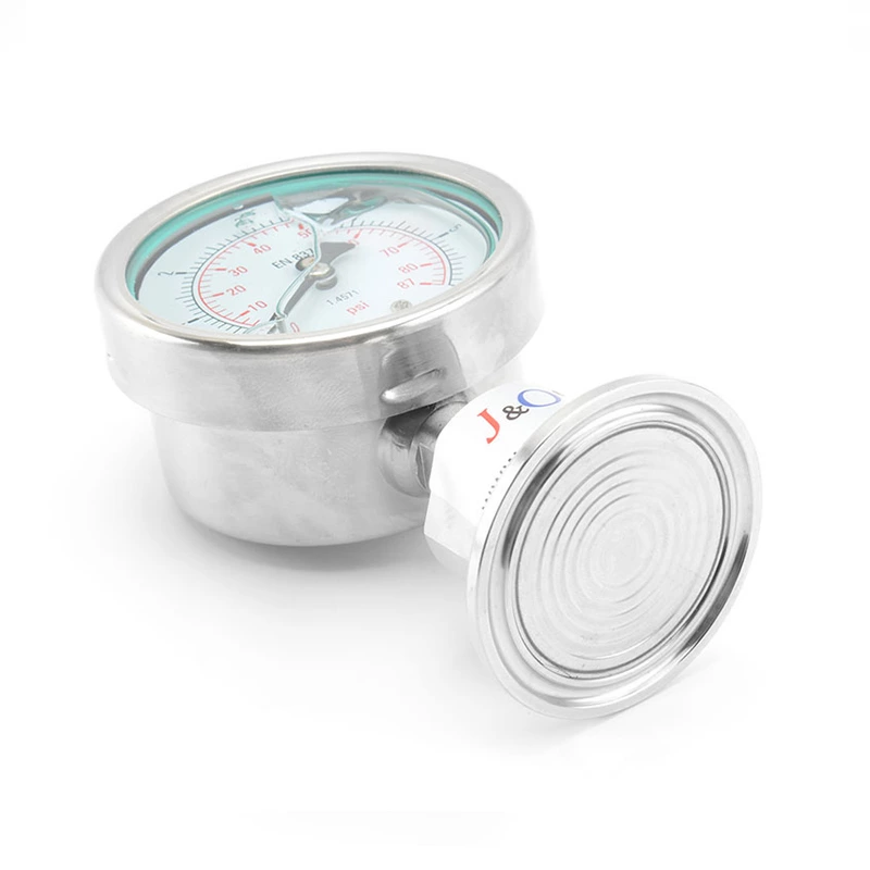 Sanitary Stainless Steel Pressure Gauge