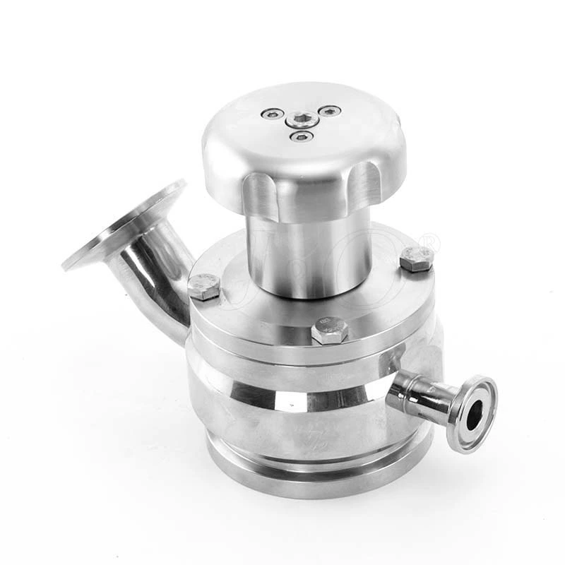 Sanitary Stainless Steel Manual Clamped Tank Bottom Valve