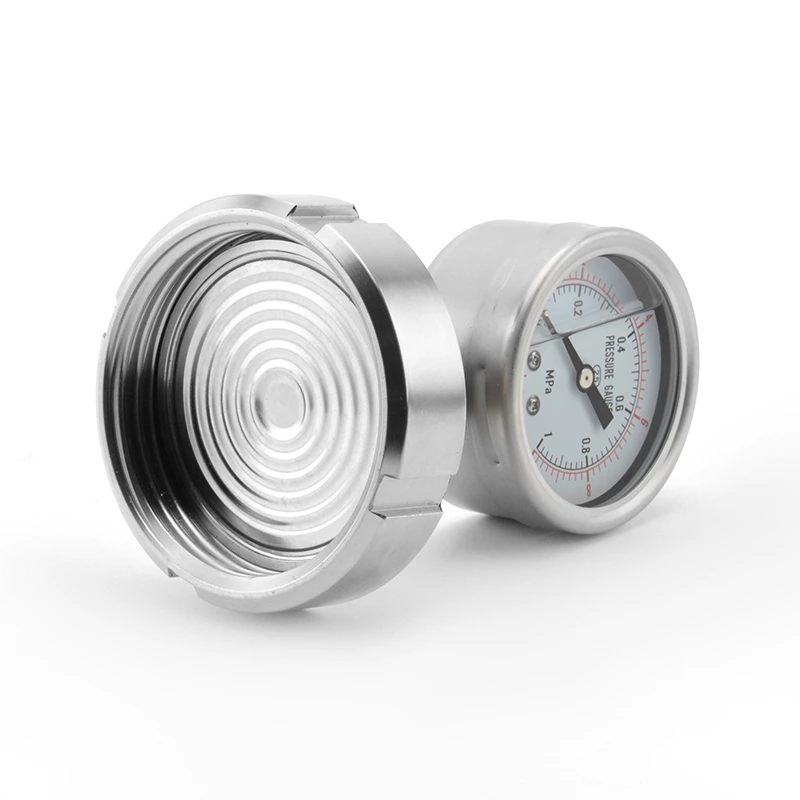 Sanitary Stainless Steel SMS Connection Pressure Gauge