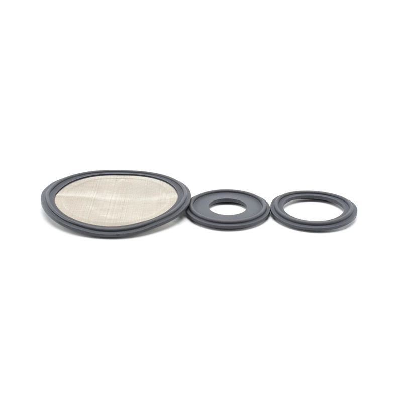 Viton Gasket With Stainless Steel Net For Sanitary Clamp Ferrule