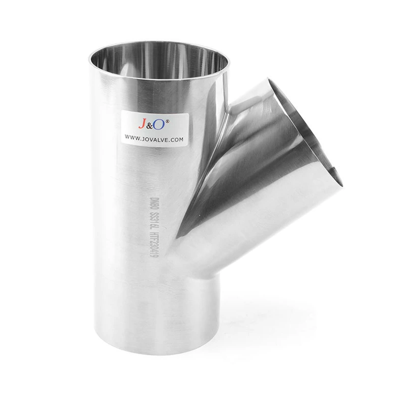 Stainless Steel Sanitary Y Type Tee