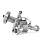 Sanitary Stainless Steel Thread Manual Flow Control Valve