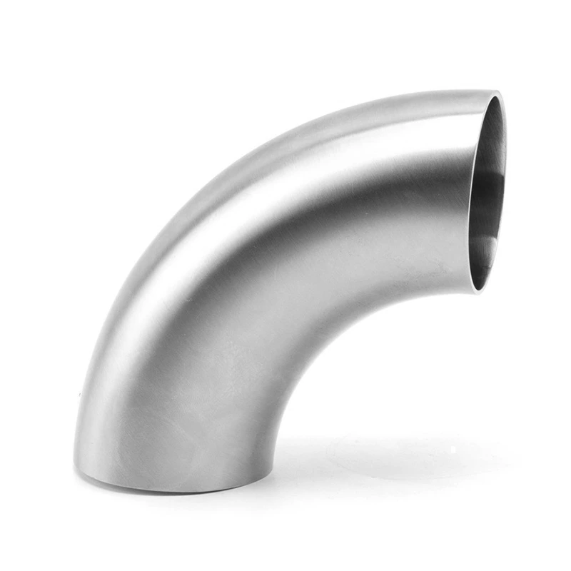 3A Sanitary Stainless Steel 90 Degree Welded Short Elbow