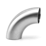 3A Sanitary Stainless Steel 90 Degree Welded Short Elbow