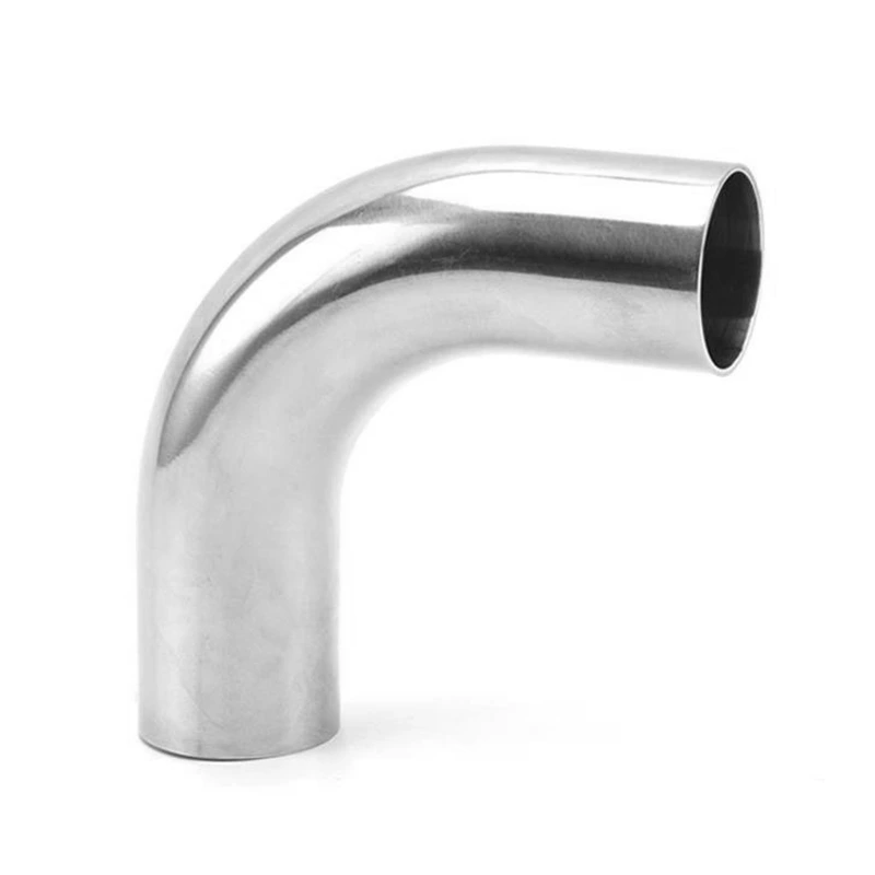 3A Sanitary Stainless Steel 90 Degree Welded Long Elbow