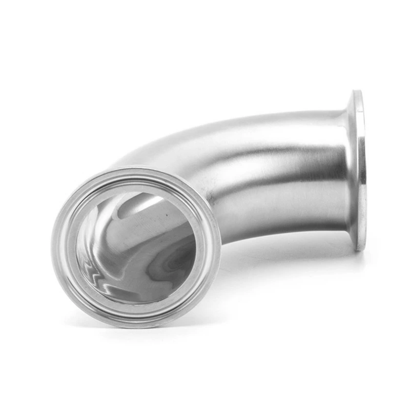 3A Sanitary Stainless Steel 90 Degree Clamp Elbow