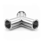 3A Sanitary Stainless Steel Clamp Y Type Tee