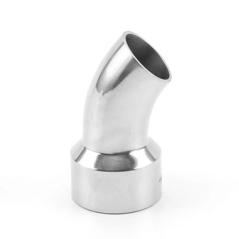 Sanitary Stainless Steel 45 Degree Female Welded Elbow