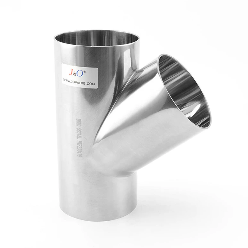 Stainless Steel Sanitary Y Type Tee