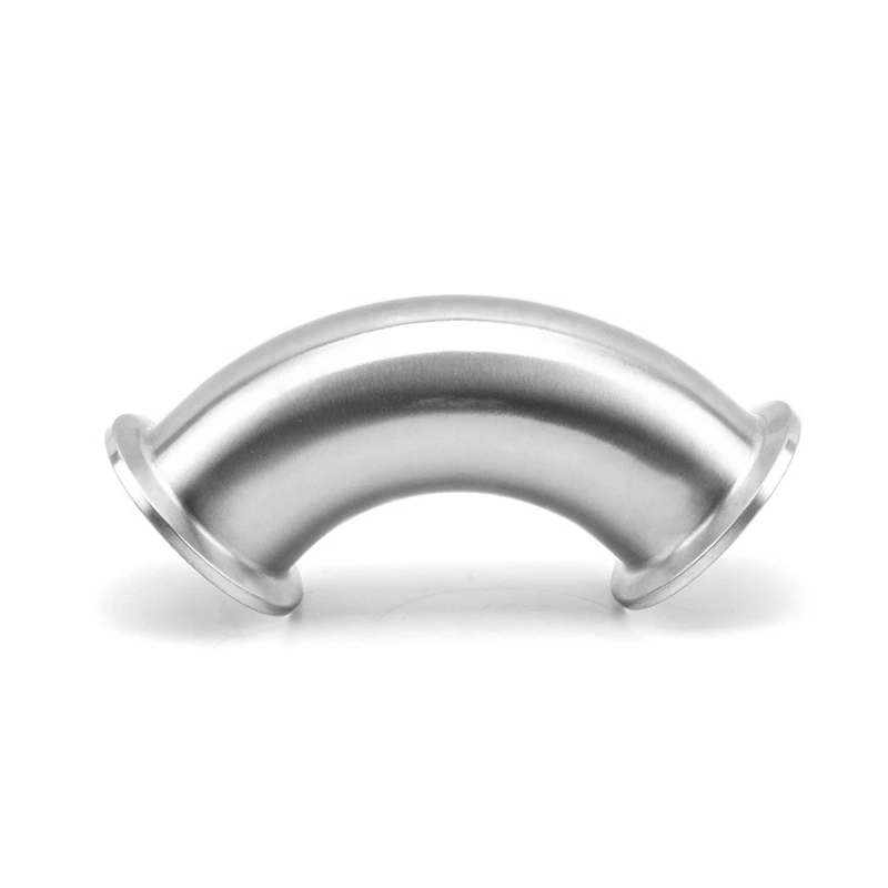 3A Sanitary Stainless Steel 90 Degree Clamp Elbow