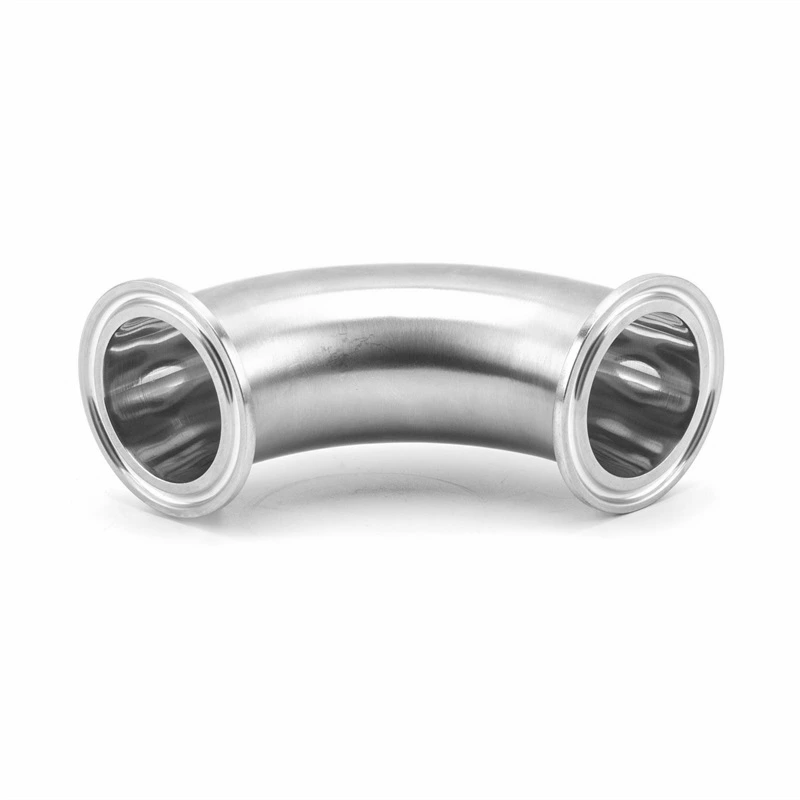 3A Sanitary Stainless Steel 90 Degree Clamp Elbow