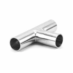 SMS Stainless Steel Sanitary Welded Equal Long Tee