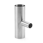 3A Sanitary Stainless Steel Welded Reducer Long Tee